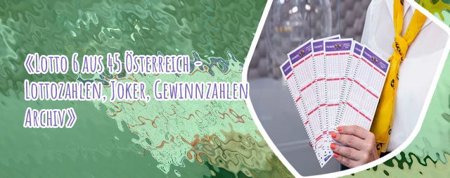 Lotto gewinnabfrage österreich heute