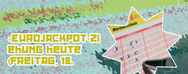 Lottoziehung am freitag