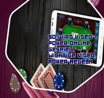 Mobile video poker